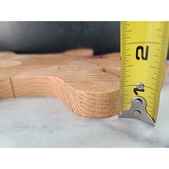 Vintage Wooden Handmade Gingerbread Wooden Puzzle - Picture 6 of 10